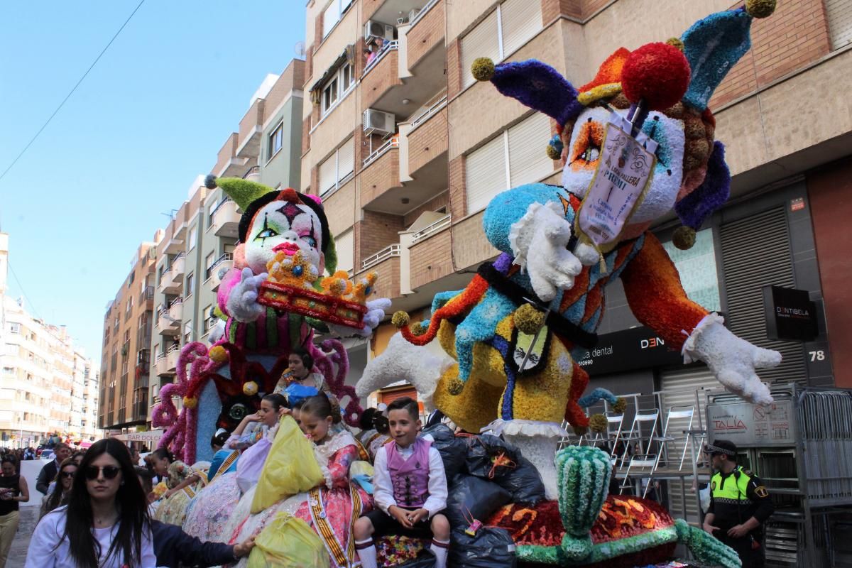 Cabalgata del Ninot Infantil en Burriana