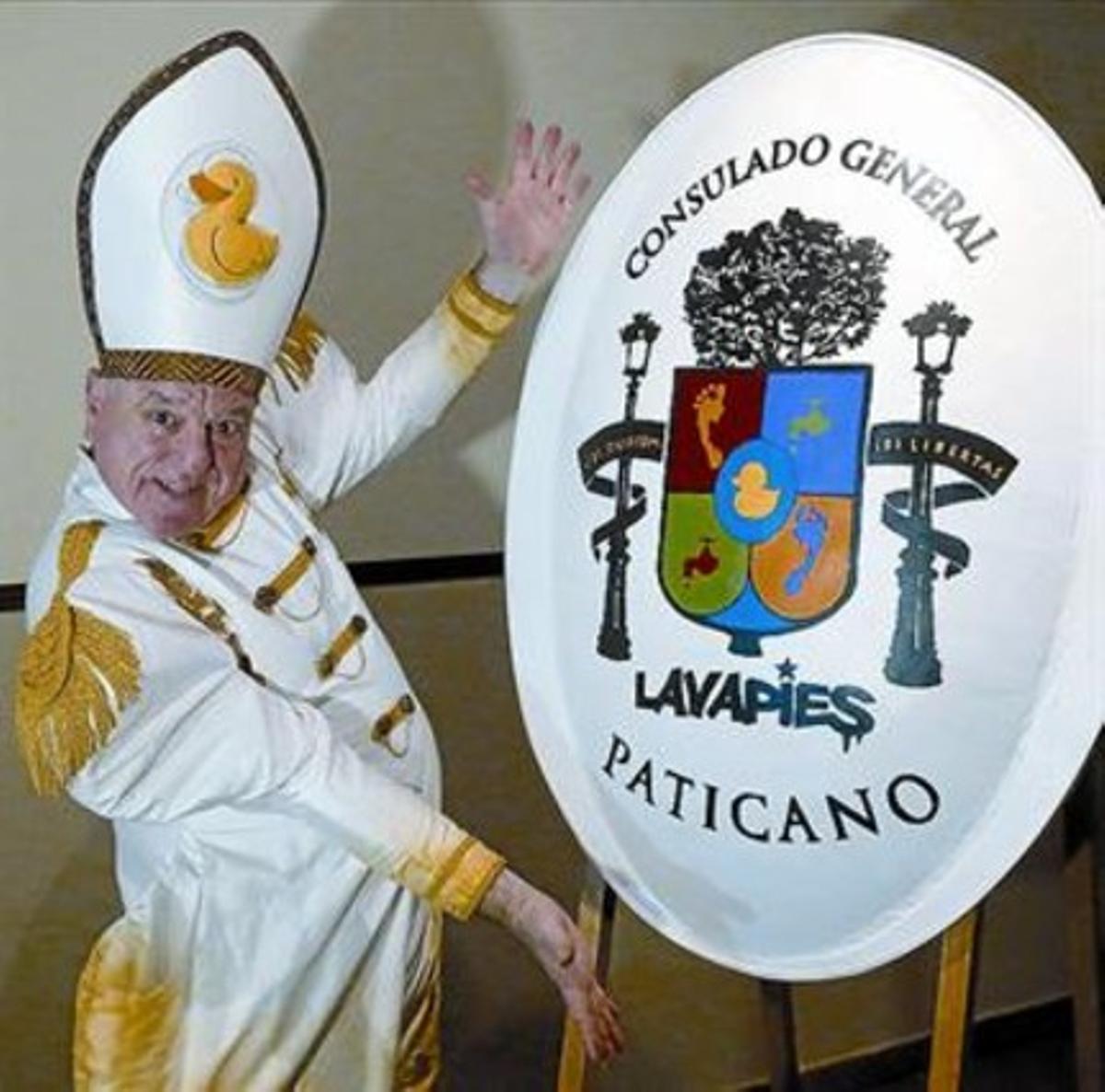 Leo Bassi crea una església consagrada al riure_MEDIA_1 Leo Bassi crea una església consagrada al riure_MEDIA_1