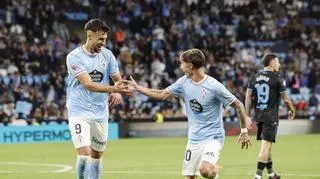 Partido entre el Celta Fortuna y el Tenerife