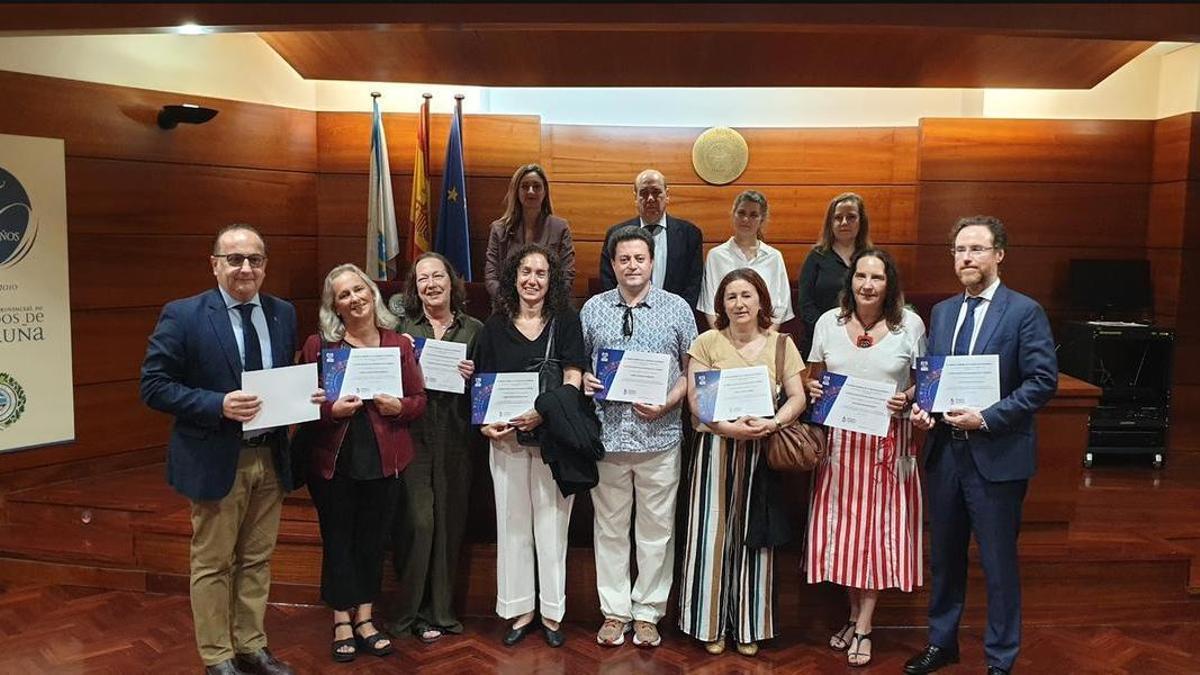Acto en el Colegio de Abogados de A Coruña con motivo del Día de la Justicia Gratuita