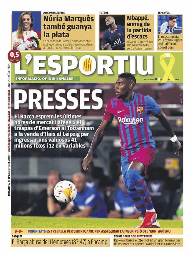 Las portadas de la prensa deportiva de hoy