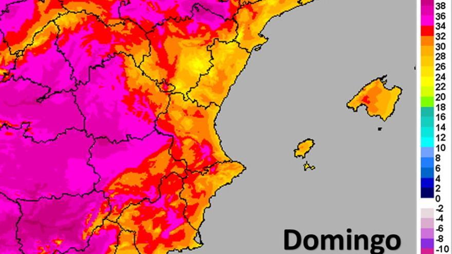 Temperaturas máximas