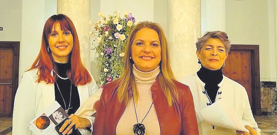 Irene Navarro, Francisca Sampol y Lucía Luque.