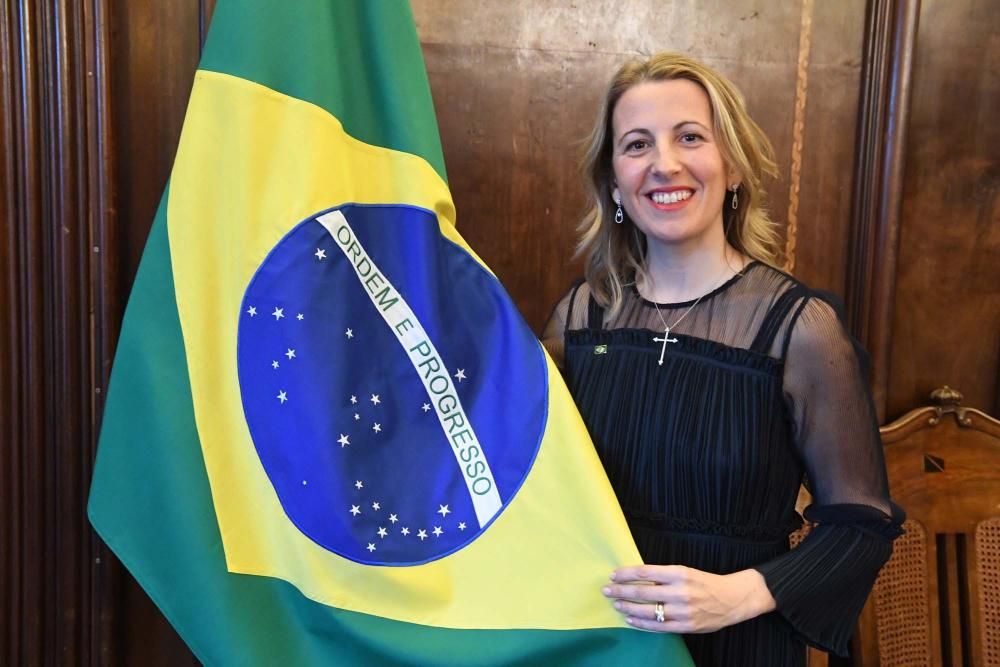 La cónsul honoraria de Brasil nombrada en A Coruña