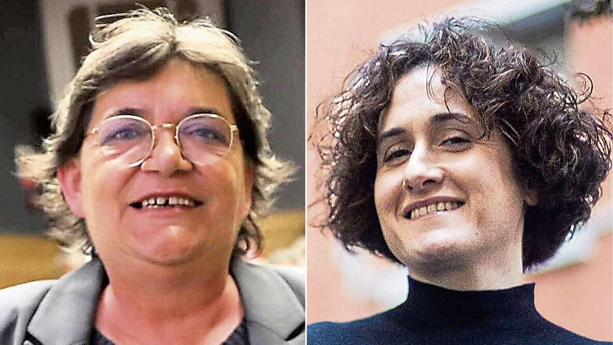 Alicia Miyares (izquierda) y Ana Rodríguez.