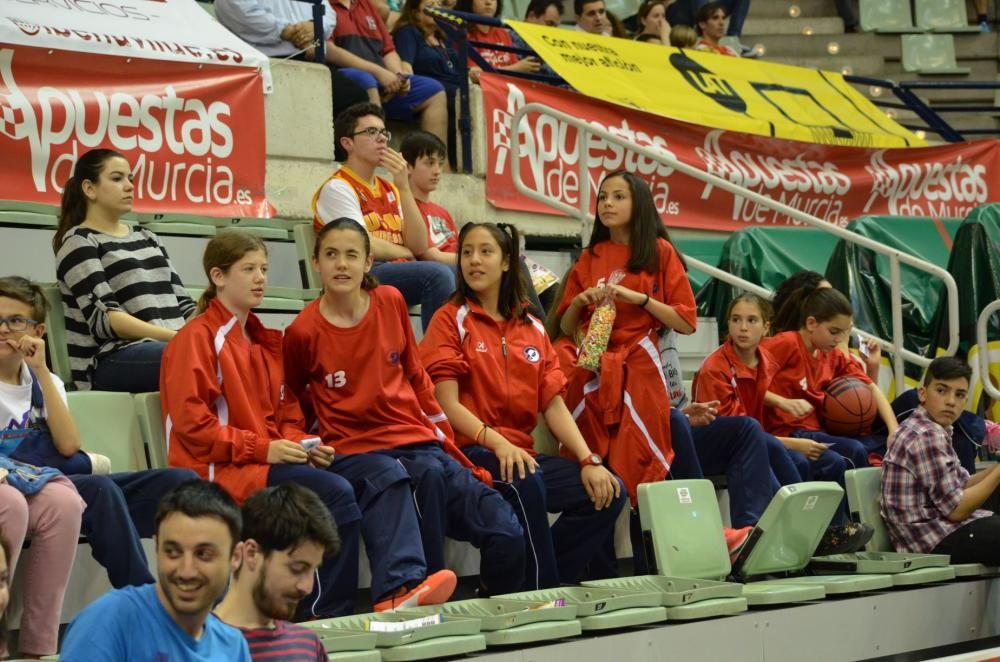 Partido UCAM Baloncesto-Manresa