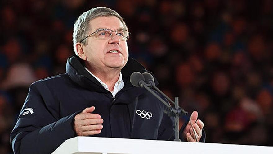 Thomas Bach, presidente del COI.