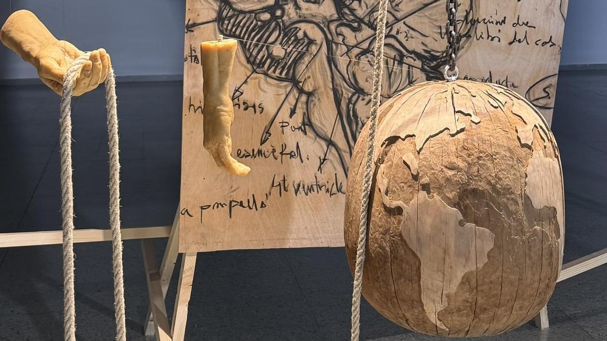Un detall de la mostra.