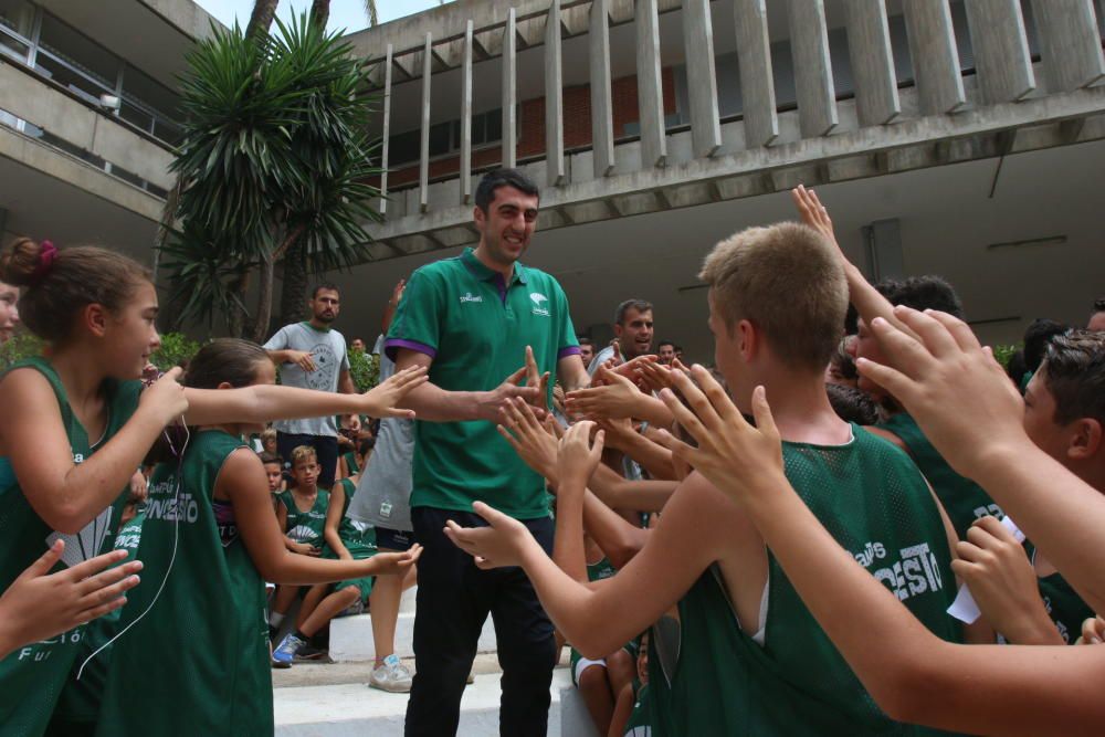 Presentación de Giorgi Shermadini.