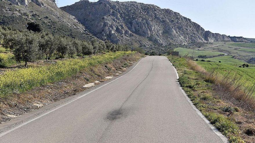 Adjudican las obras de la primera fase del proyecto de mejora de la carretera de La Joya de Antequera