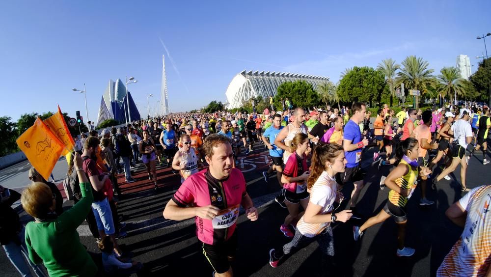 Las mejores imágenes del Medio Maratón Valencia Tr