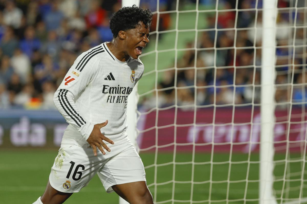 Endrick vive un momento duro en el Real Madrid