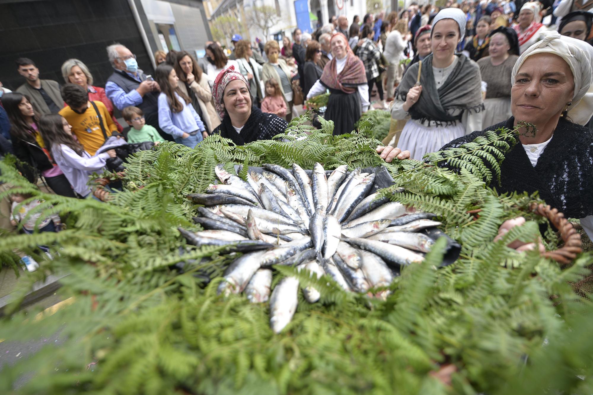 Inicio de las fiestas del Bollo de Avilés