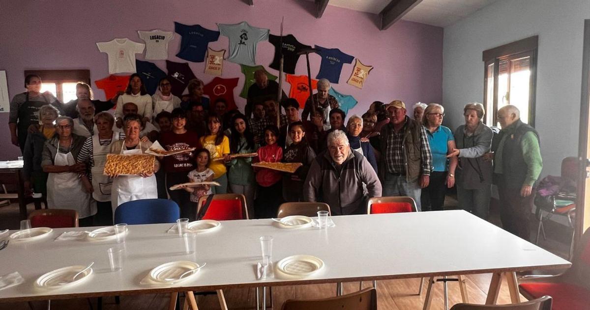 Losacio mantiene viva la costumbre de "Poner la Parte"