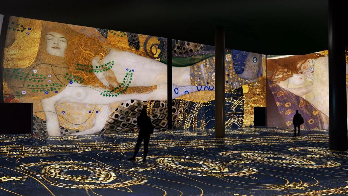 La muestra 'El oro de Klimt' en el Ateneo.