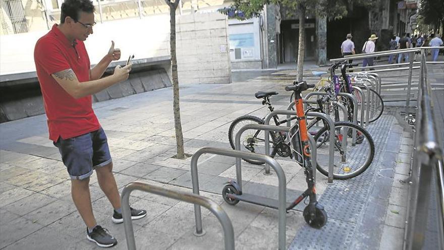 Circ devuelve 0,50 € por aparcar sus patinetes en los lugares habilitados