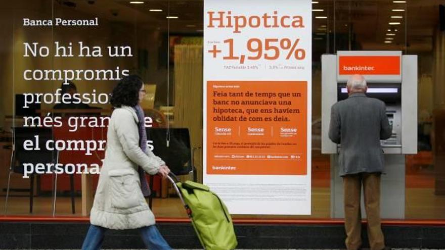 Publicitat bancària d&#039;hipoteques a la província.