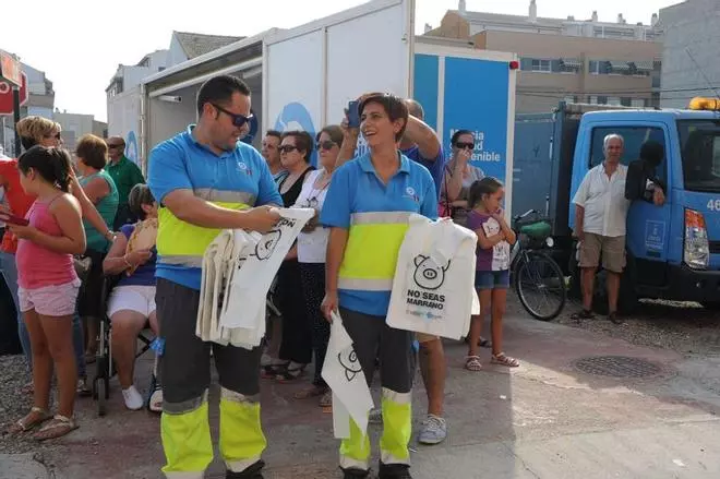 Romería de la Virgen de la Fuensanta: Paso por Barrio del Progreso