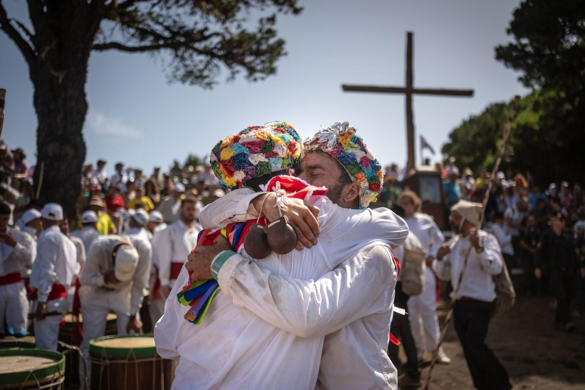 Bajada de la Virgen de Los Reyes en el Hierro