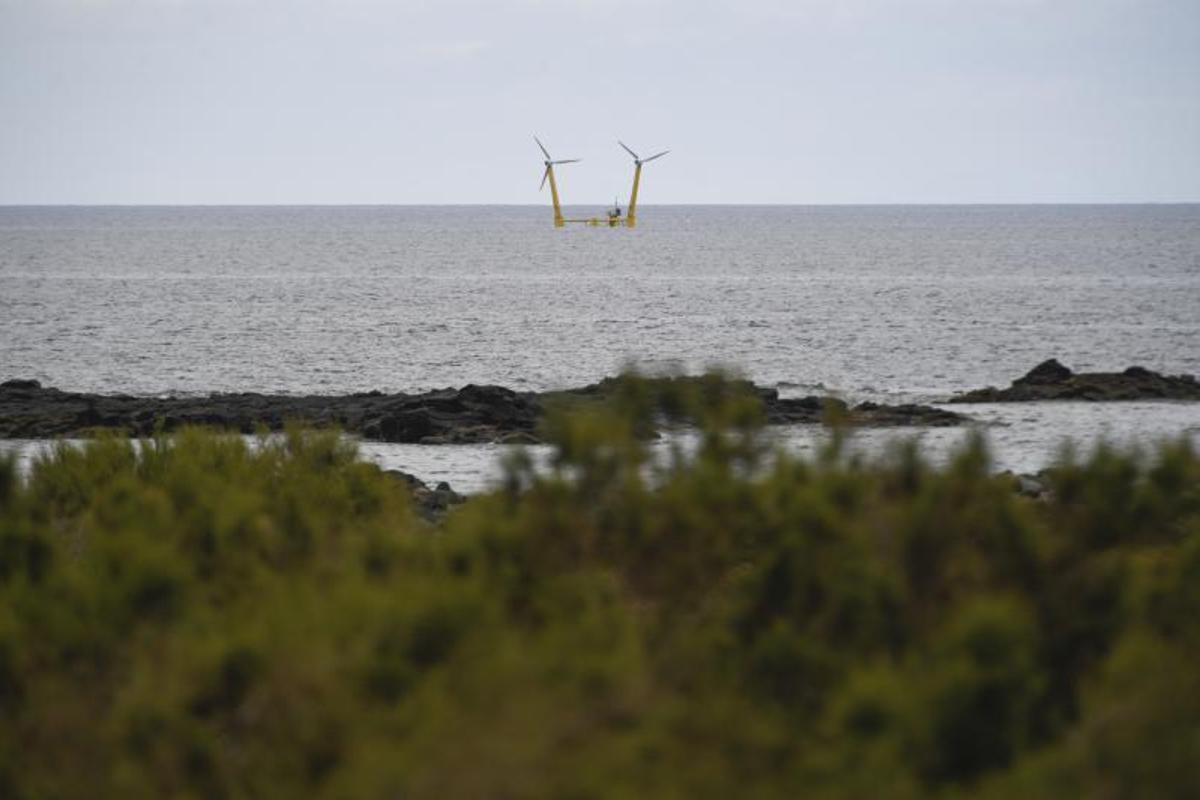 Prototipo de aereogenerador de dos cabezas