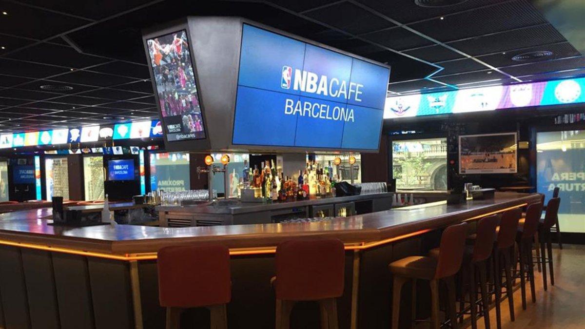 El NBA Café fue el centro neurálgico de los NBA 'lovers'