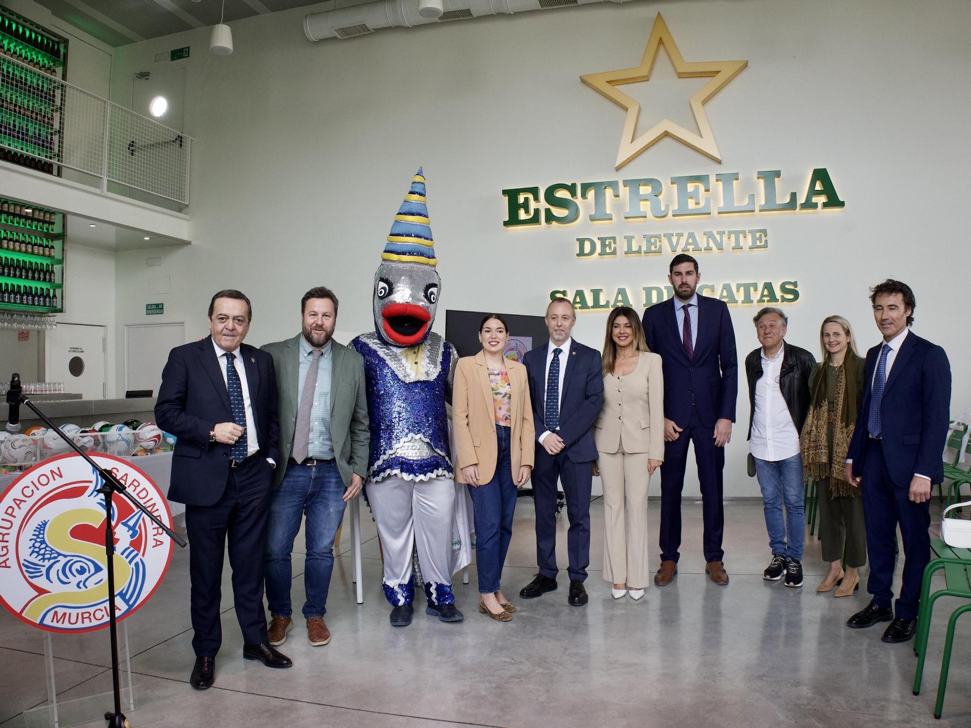 Presentación del catafalco del Entierro de la Sardina 2024