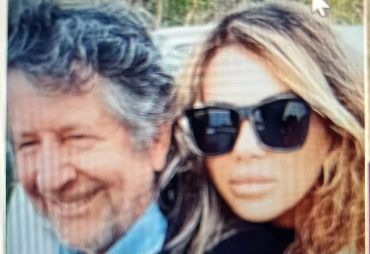 Graziano Rossi y Ambra Arpino, su actual pareja.