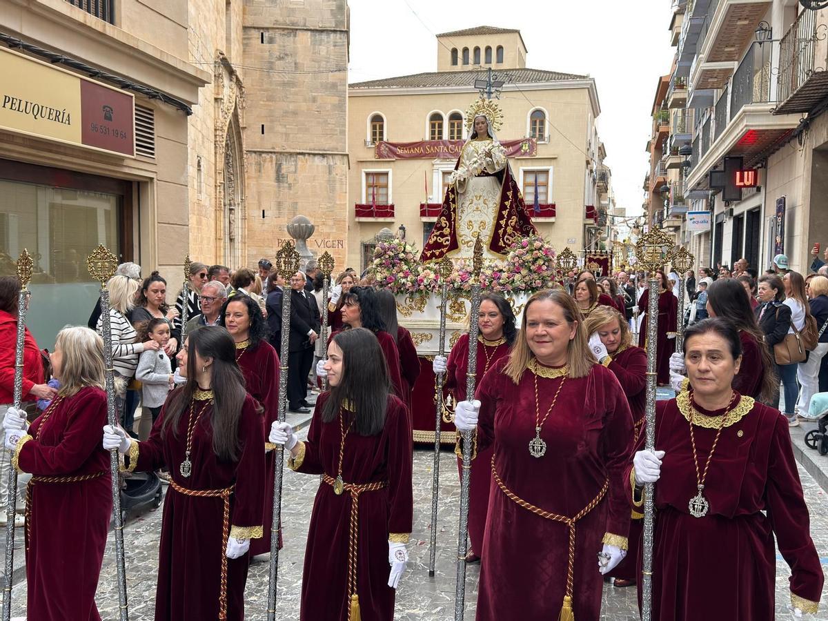 Madre del Amor Hermoso en la procesión de Callosa de Segura
