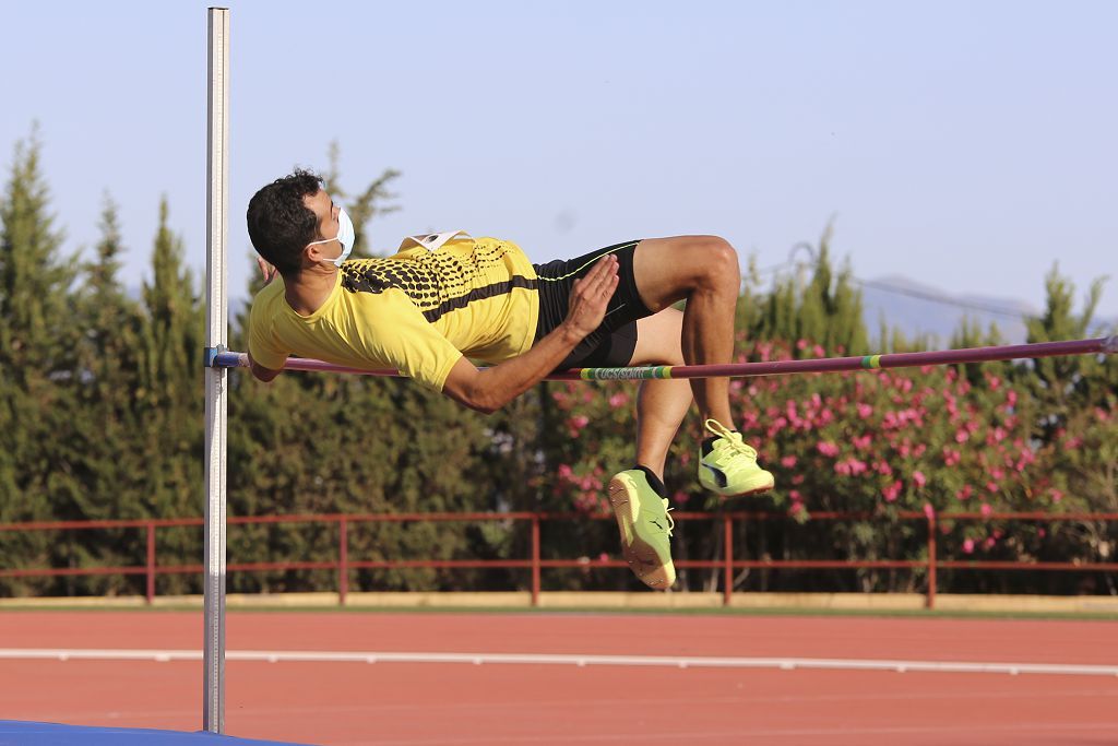 Campeonato regional de atletismo. Primera jornada