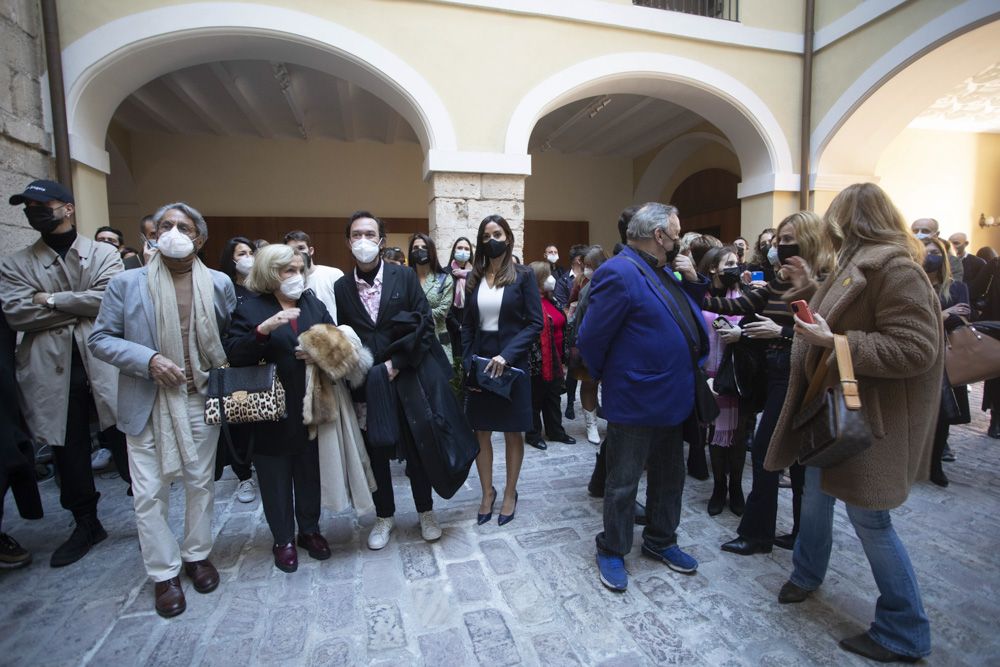 Inauguración de la exposición "La moda y su significado", en el Palacio del Cervelló.