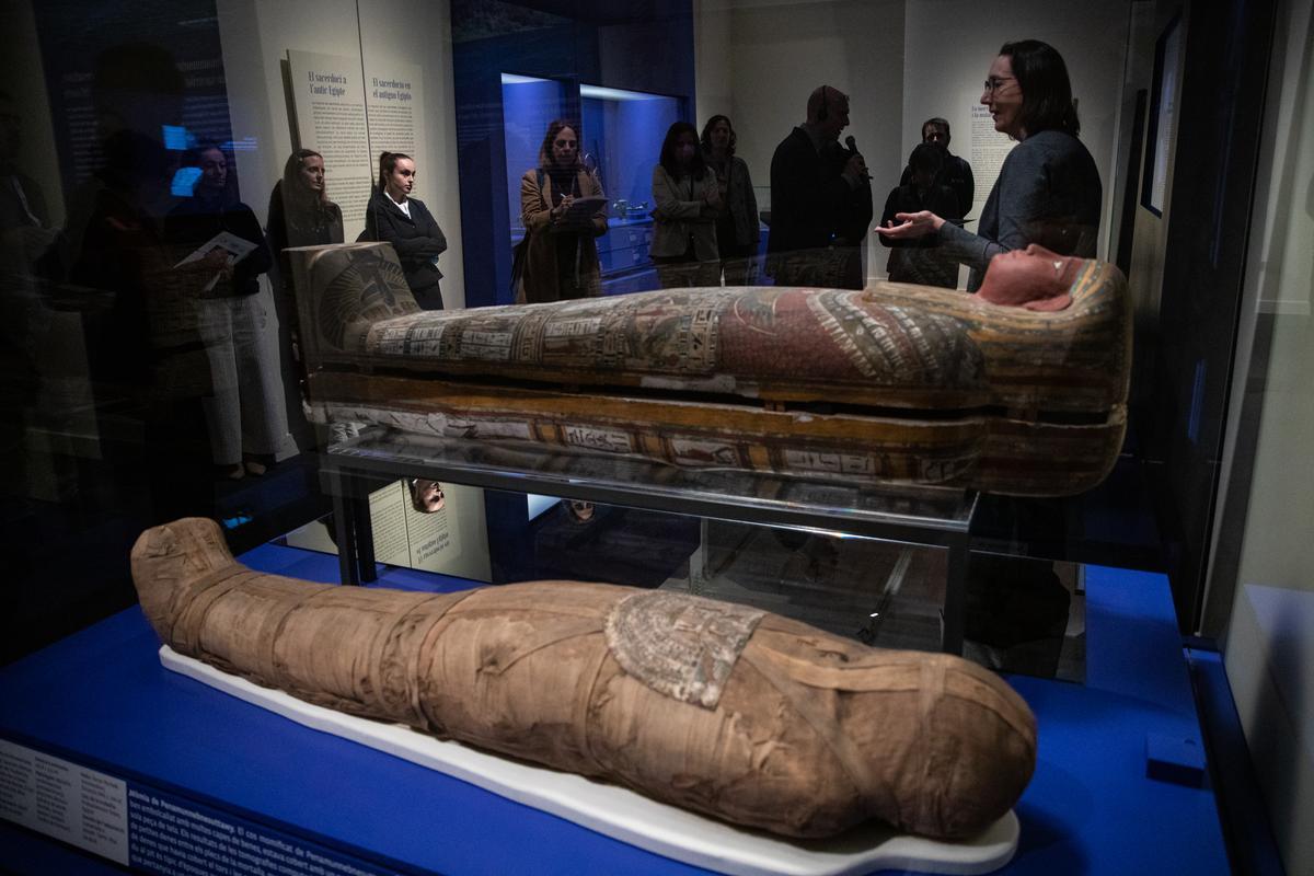 CaixaForum Barcelona descubre la vida de seis momias de Egipto