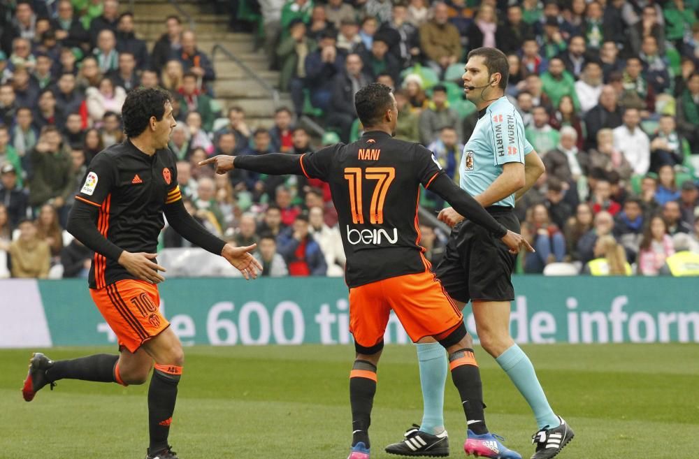 Betis - Valencia, en imágenes