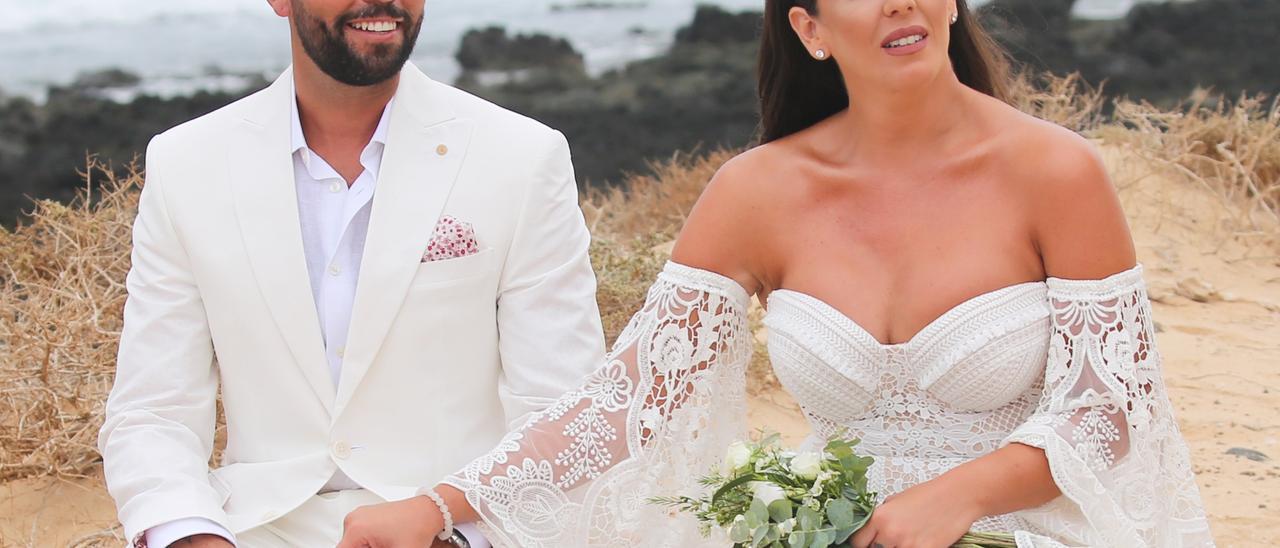 Boda de Anabel Pantoja y Omar Sánchez en La Graciosa (01/10/2021)