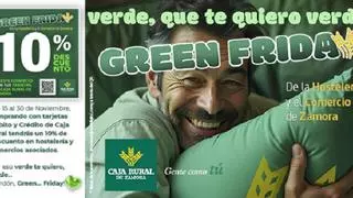 Listado de comercios de Zamora donde hacen el 10% de Caja Rural por el "Green Friday"