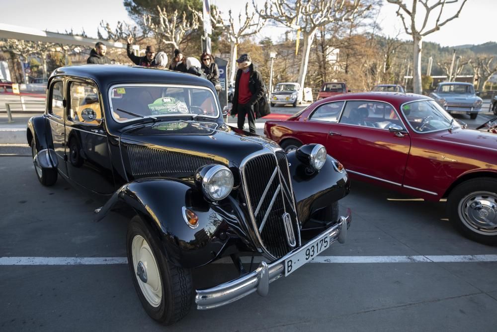 Trobada de vehicles clàssics a Arbúcies