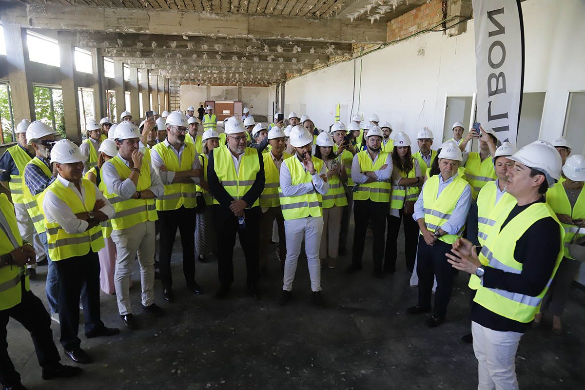 El comienzo de las obras del Campus de FP de Córdoba, en imágenes