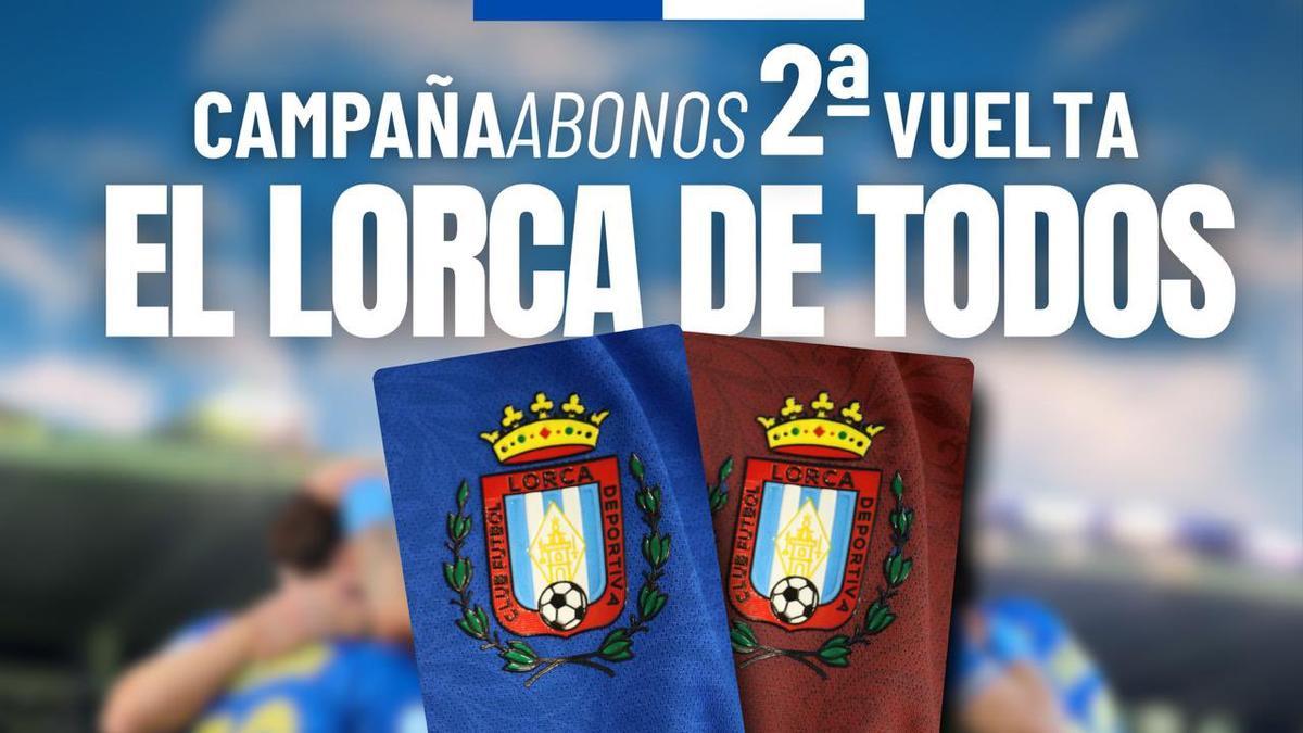 Campaña de abonados del Lorca Deportiva