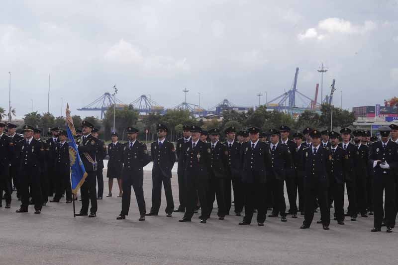 Celebración del día de la Policía Nacional en València