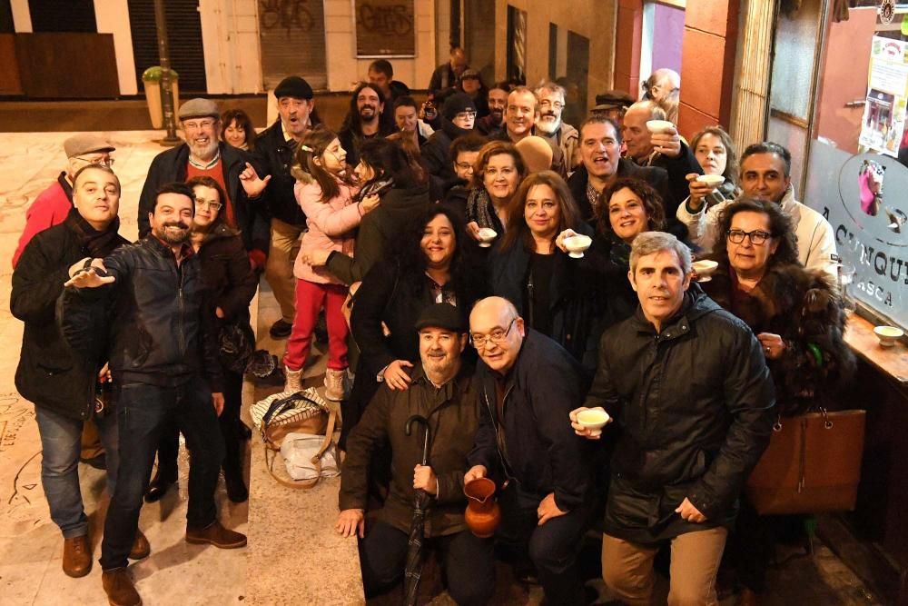 Despedida a la taberna A Cunquiña