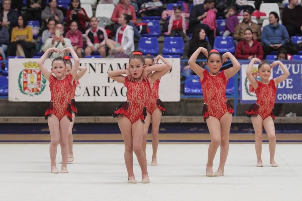 Campeonato Escolar de Gimnasia Rítmica en Cartagena