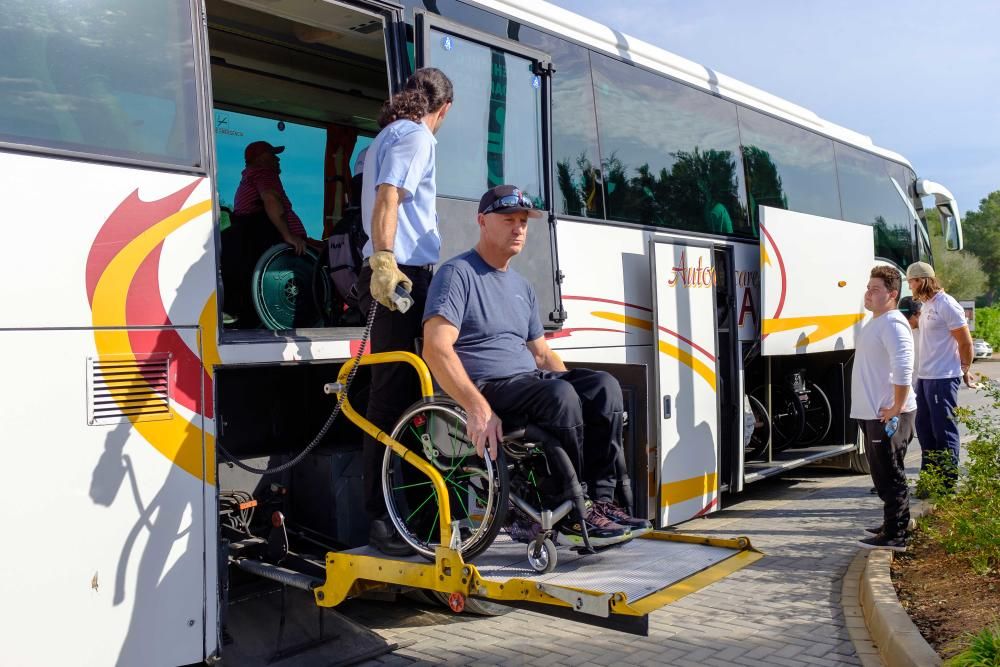 Llucmajor acoge el primer Mundial de golf en silla de ruedas