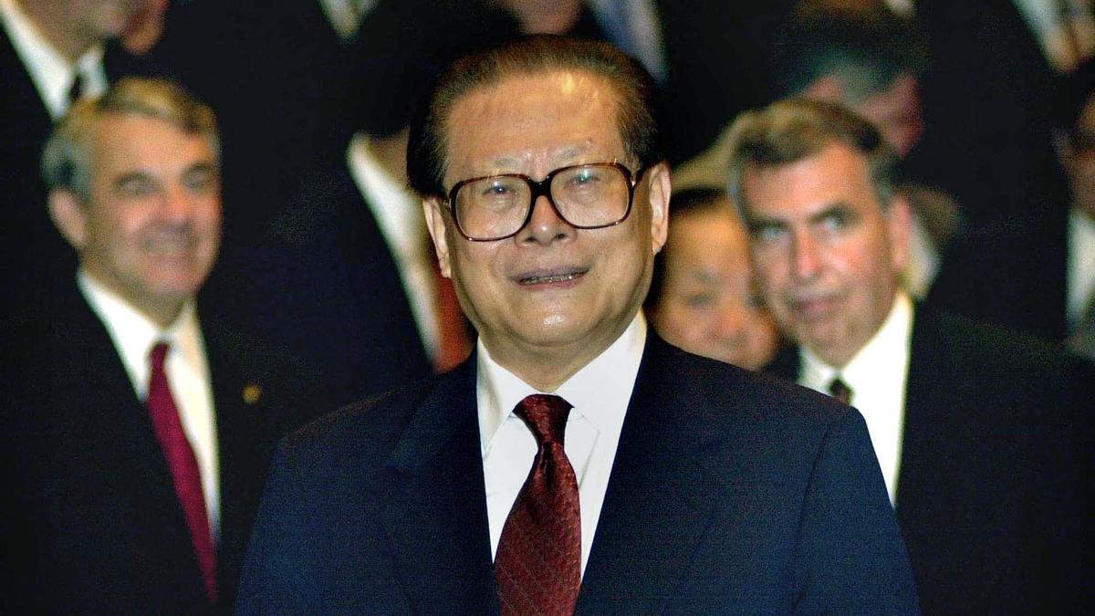 El expresidente de China Jiang Zemin, en una imagen de archivo.