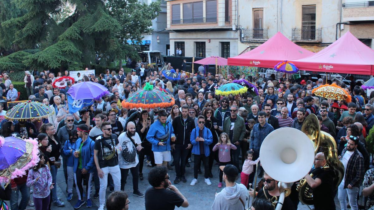 Imagen de archivo de un evento en el Maig di Gras del 2019.