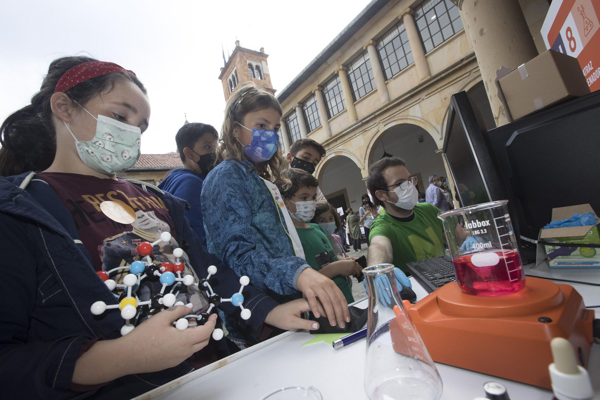 Así ha celebrado la Universidad de Oviedo la Noche europea de los investigadores