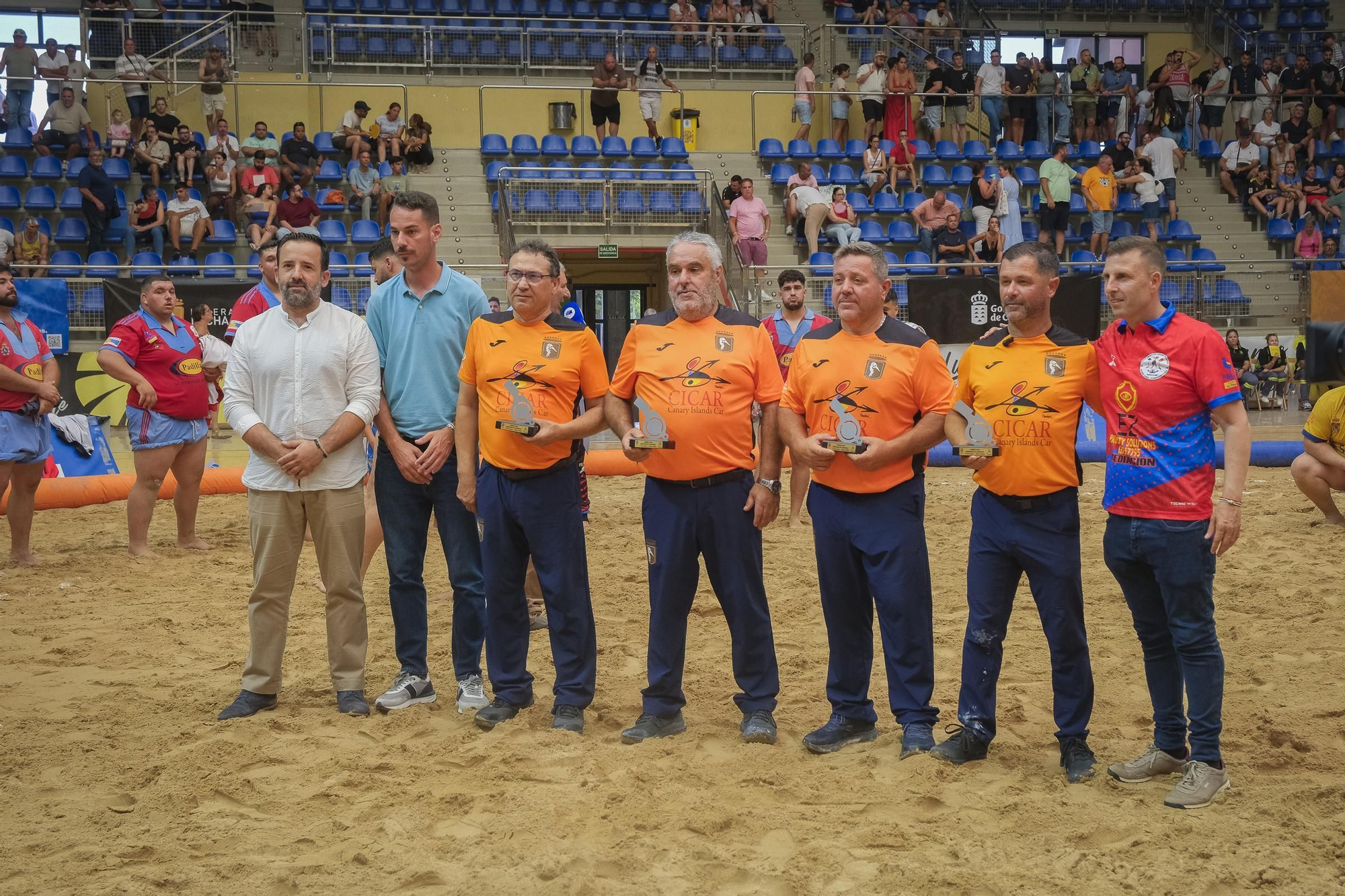 Final del torneo DISA Gobierno de Canarias de Lucha