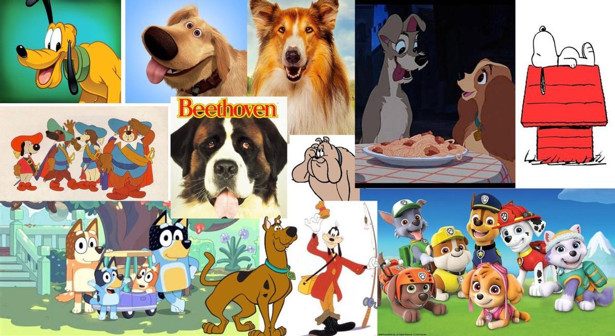 Perros famosos de la pequeña y gran pantalla.