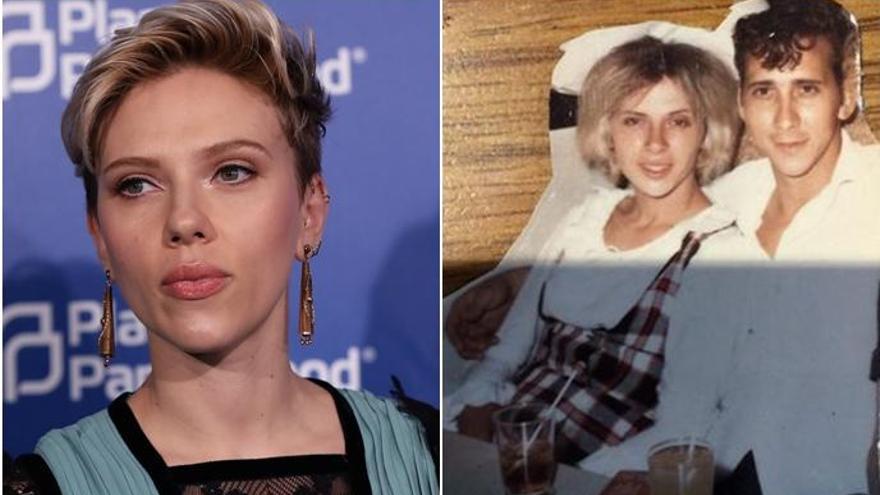 Scarlett Johansson i la seva doble.