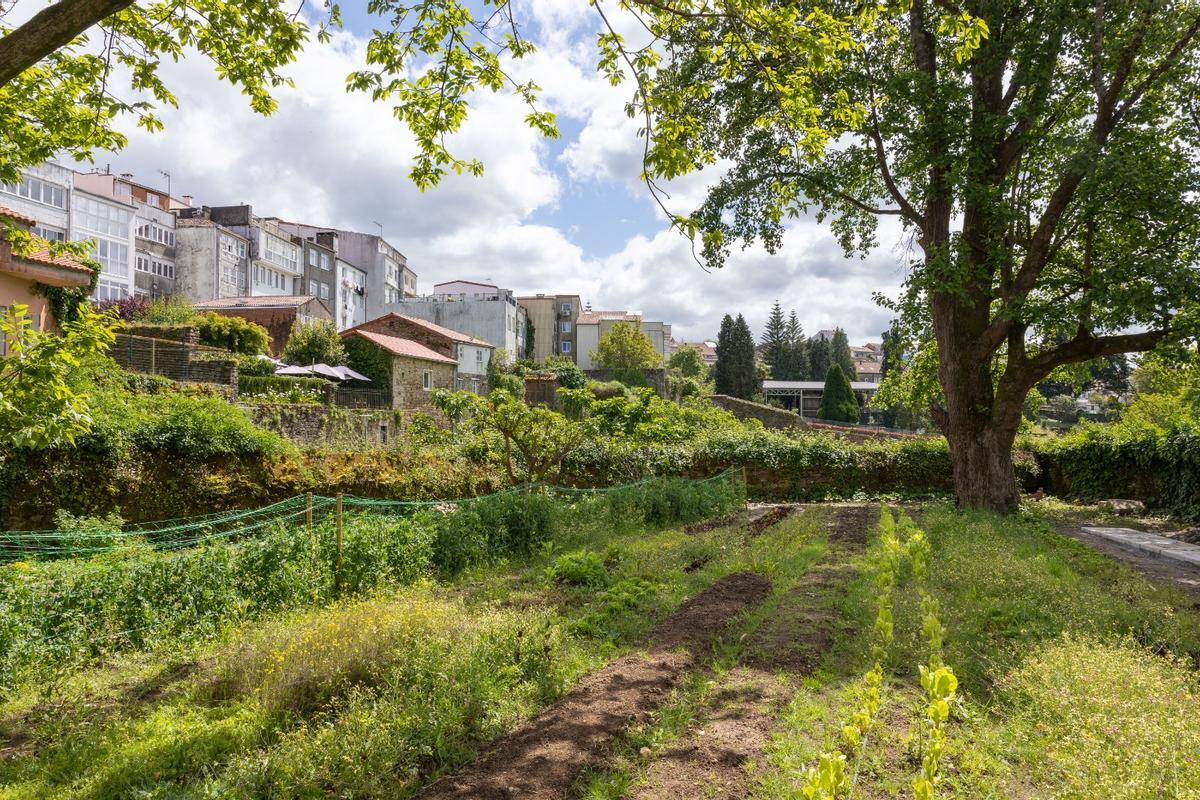 La huerta de Casa RÍA está ubicada cerca del parque de Belvís
