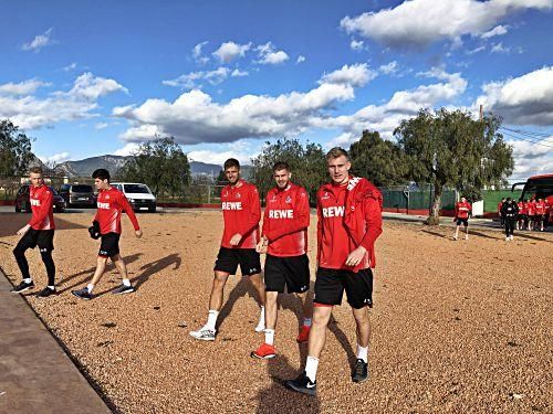 Der 1. FC Köln im Trainingslager auf Mallorca