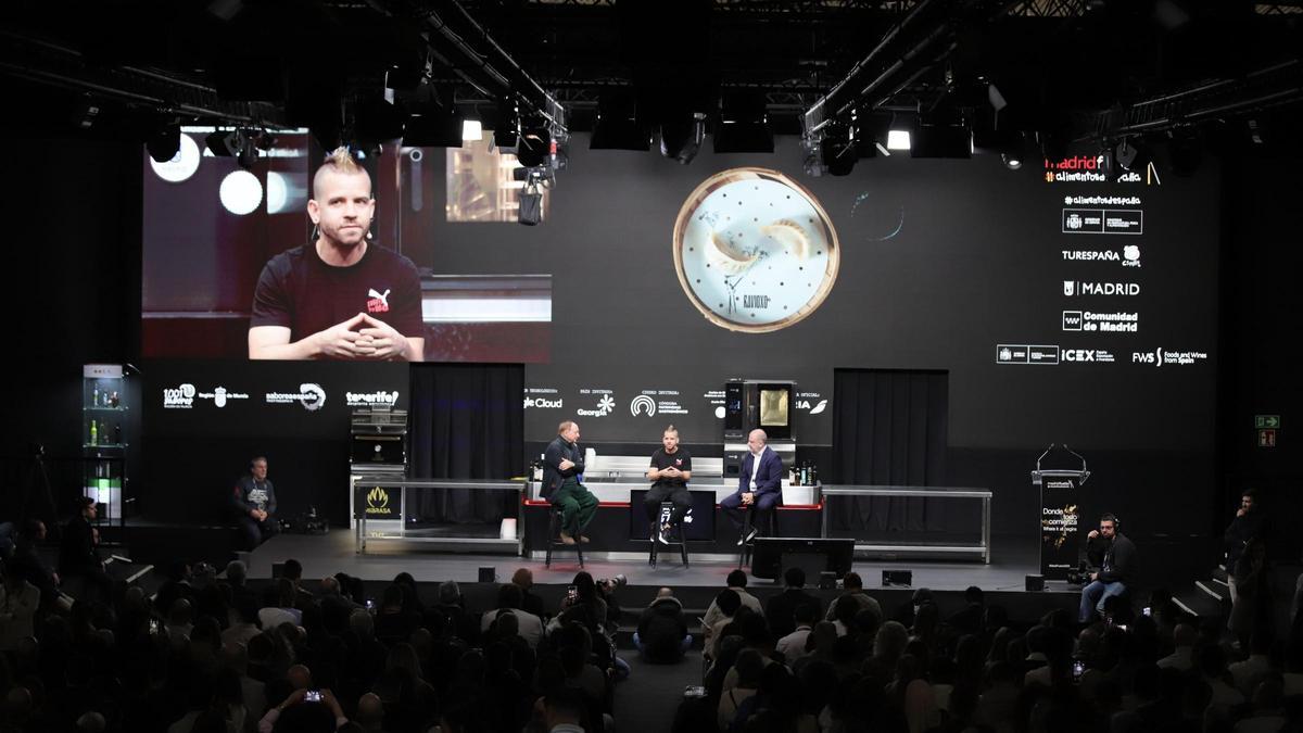 El Auditorio de Madrid Fusión, donde se hace la magia.